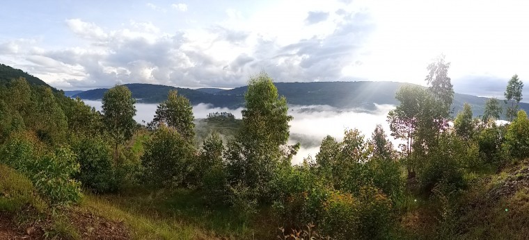 I Hiked 10th Highest Mountain In Rwanda Alone [Mt Kabuye]